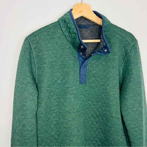 Marine Layer Blue Cut & Sew Reversible Corbet Pullover Small - Picture 4 of 5